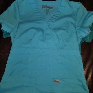 2 Grey's Anatomy scrub tops